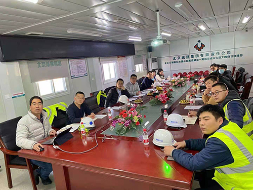丽贝亚集团精品检查——环球（城市大道后勤区）项目评比检查顺利完成