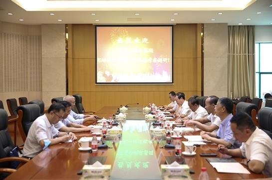 张成、李茂松会见甘肃省公航旅集团董事长石培荣一行