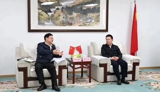 孙公新拜会四川省交通运输厅党组书记、厅长李永亮