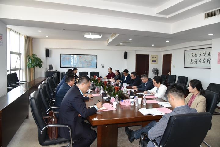 交水建集团纪委到集团开展对标交流座谈