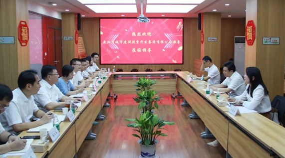 城投集团公司副总经理黄峰调研天时公司