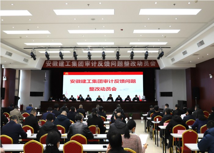 建工控股党委召开审计反馈问题整改动员会