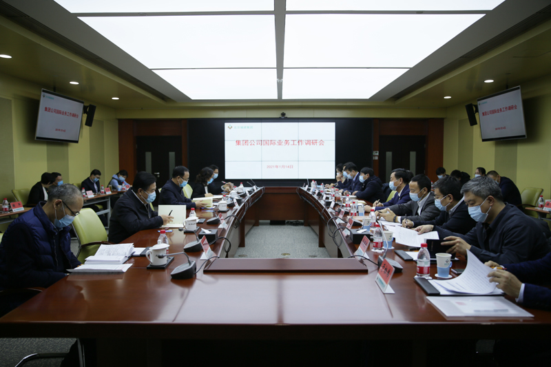 集团领导专题调研国际业务