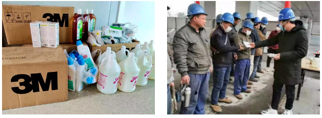 疫情防控 九冶在行动（一）
