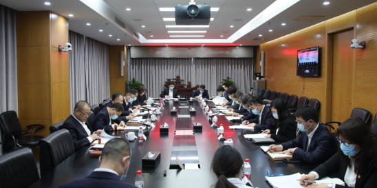 中建二局党委理论中心组召开2021年第二次集中学习研讨