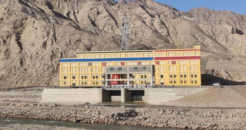 中国电建公司产业援疆项目夏特水电站正式投产发电