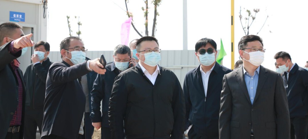市领导现场调研城东农产品中心等项目