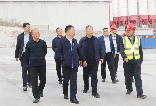 崔跃华到金仁桐高速公路项目调研