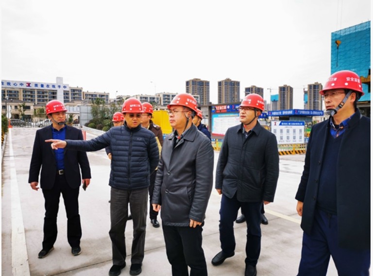 市国资委副主任李星强到集团项目开展安全督查