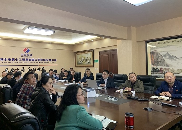 陈林率队巡察分局国际工程事业部
