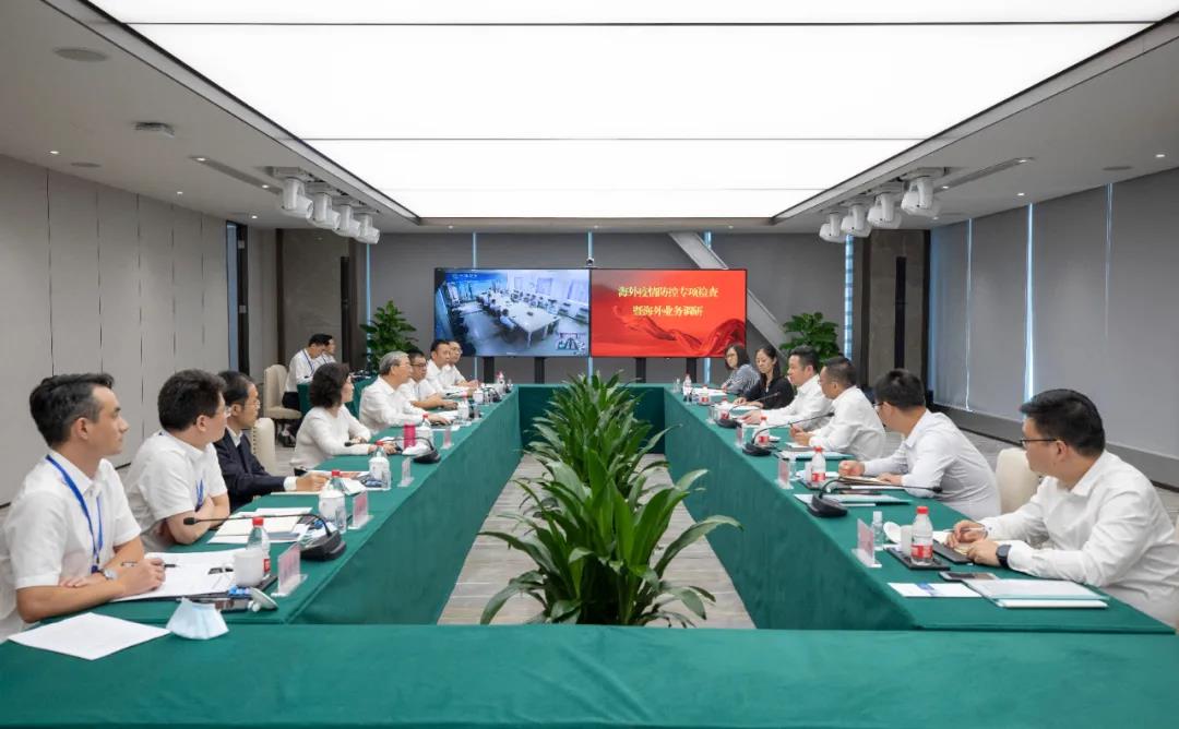 中建集团党组成员、副总经理周勇一行赴中建科工调研海外疫情防控及海外业务
