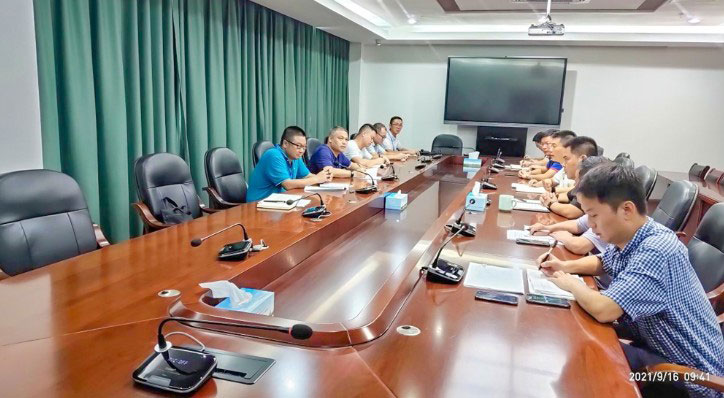 公司副总经理彭国勇赴缙云二期项目部调研