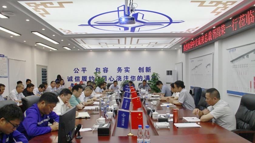 胥昌荣到上海公司杭州项目部检查督导工作