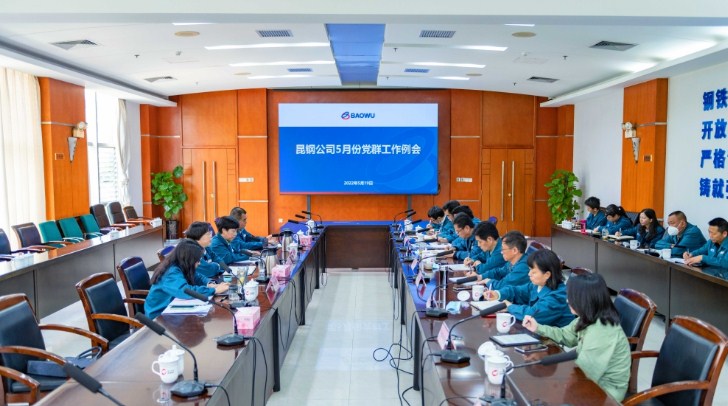 要为公司的经营发展提供强有力保障！王素琳对5月份党群工作提出要求