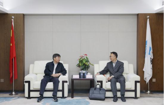 陶盛发会见绿地金融控股集团北京地区总裁王征