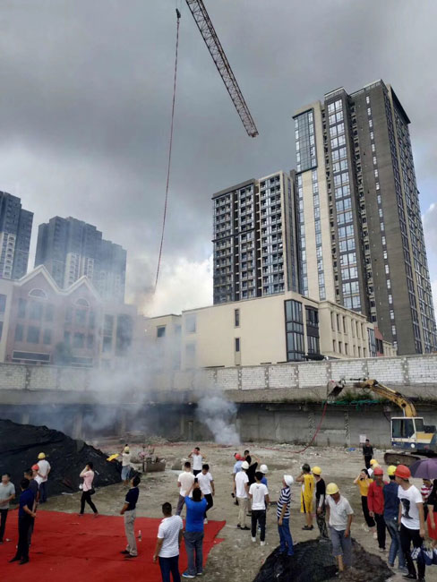 祝贺我集团“佛山富罗恩斯酒店项目”开工仪式于2019年6月21日圆满成功