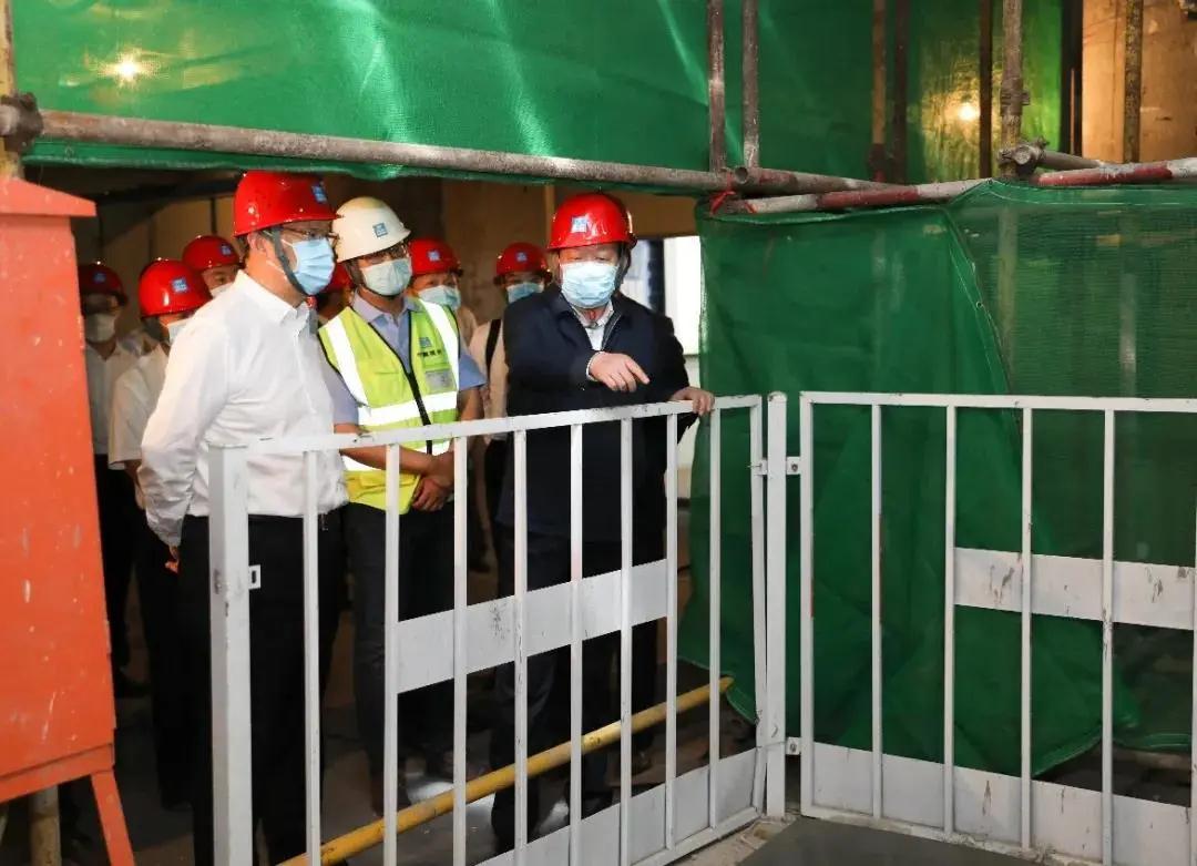 周乃翔督导检查中建装饰在京重点项目，部署全国两会期间安全生产工作