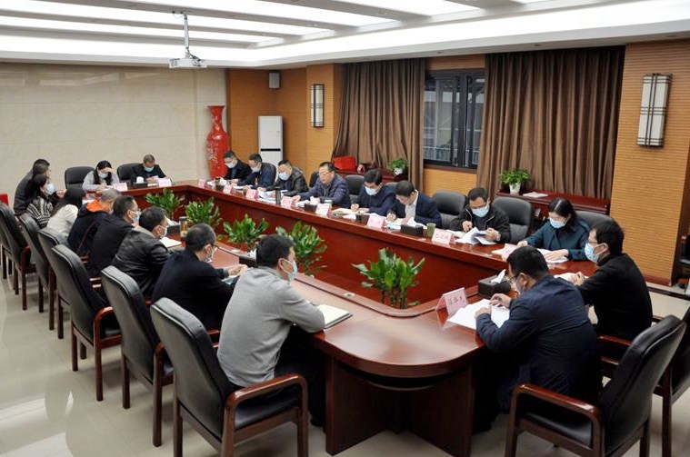 重庆水利港航集团召开2021年度领导班子民主测评暨选人用人“一报告两评议”会议