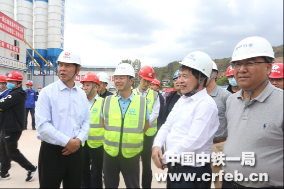 中铁一局五公司滇中引水工程大理段项目部成功举办全线“比学赶超”劳动竞赛“五一”示范交流推进会