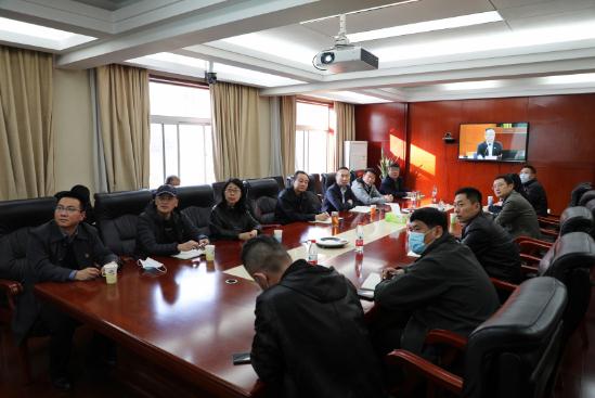 新兴建筑集中观看通用技术集团学习党的十九届五中全会精神专家辅导报告会，并召开专题会议部署相关要求