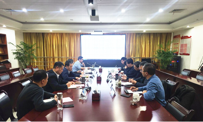 安徽大学程桦教授一行到安徽交航座谈交流