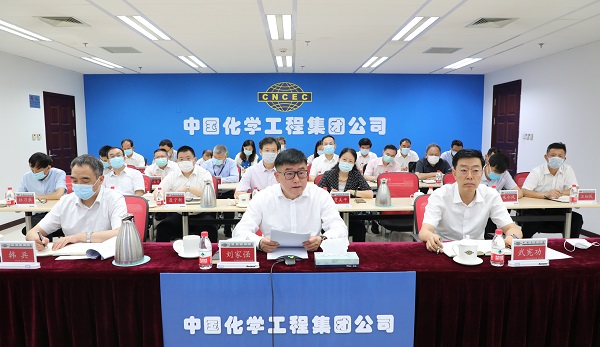 中国化学召开境外疫情防控视频工作会议
