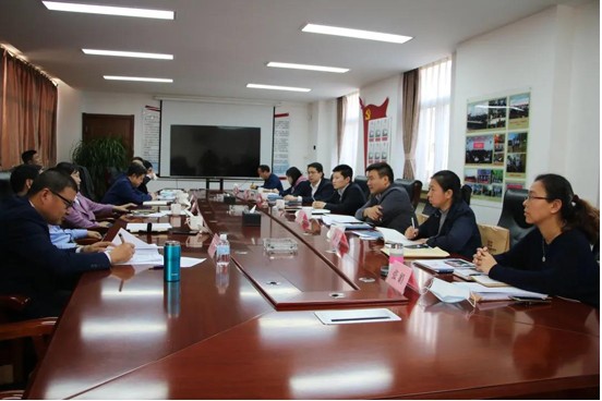 市调研督导组来集团调研督导党组织标准化建设工作