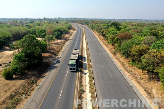 【三百行动】赞比亚KC45公路项目主路全线贯通