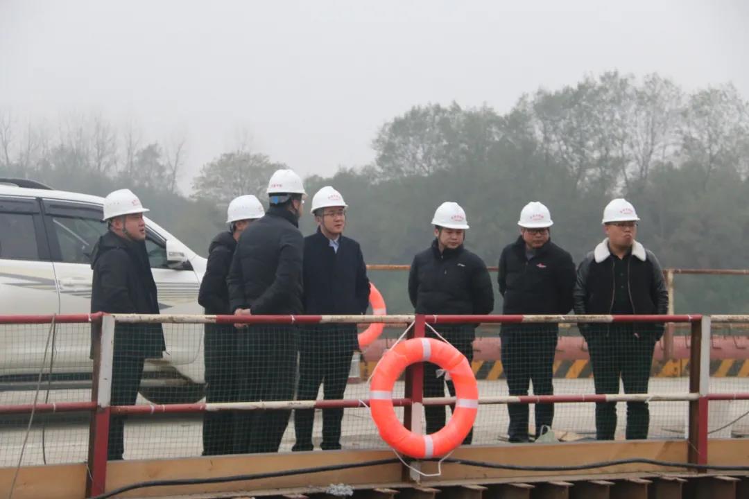 李奇峰到常益长铁路项目检查指导工作