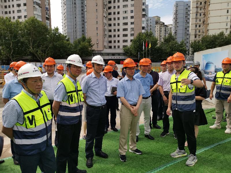 王为人调研上海国际体操中心整体改造工程