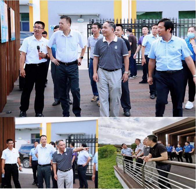 追求卓越 标杆先行 | 广东省水利厅孟帆副厅长实地调研观澜河口调蓄池
