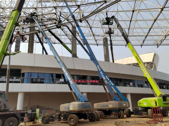 争分夺秒，跑出洛阳奥林匹克中心项目建设“加速度”