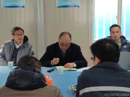 公司总经理一行亲临奉贤6.45MW塔筒基地检查指导工作