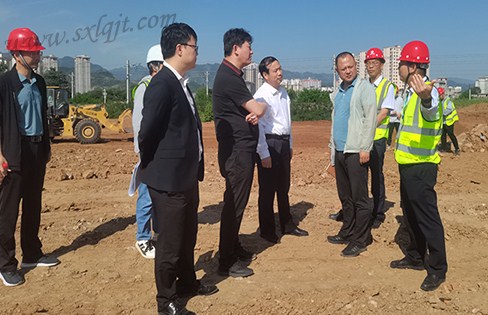 商洛交投董事长朱三民调研商洛市交通综合物流园项目