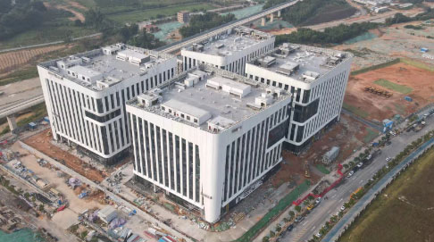 中建八局承建的广州知识城创新型疫苗生产基地即将投入使用