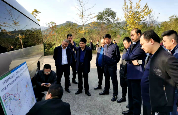 城投置地集团党委书记、董事长张达杰率队赴广元市考察交流