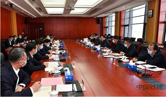 郝鹏到中国铁建宣讲党的十九届五中全会精神
