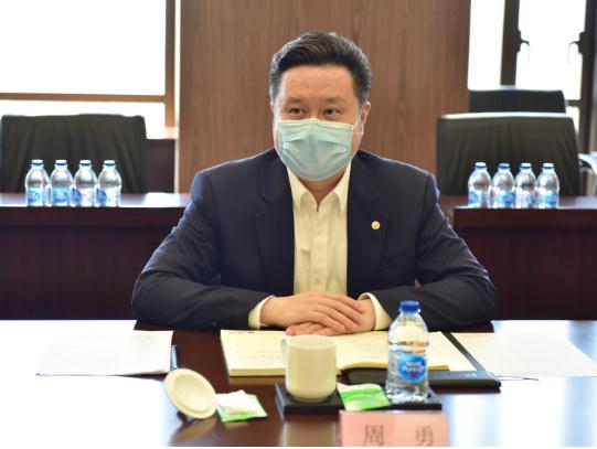 周勇赴中建国际调研指导疫情防控和生产经营工作