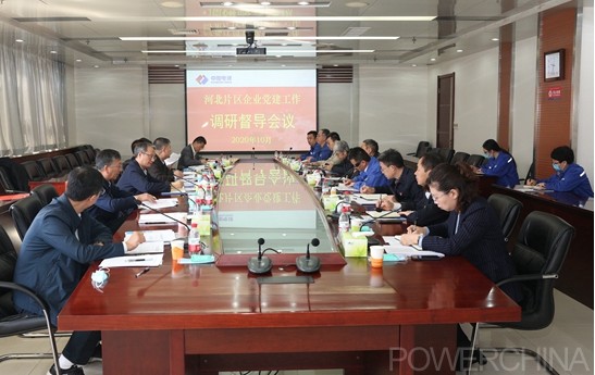 王斌到河北片区子企业调研督导工作