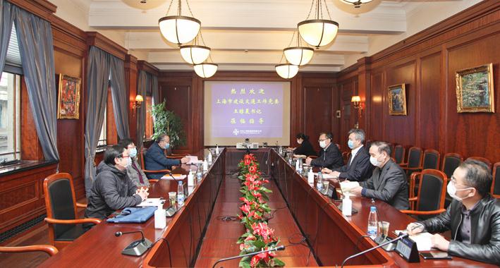 上海市建设交通工作党委书记王醇晨到中交上航局调研指导疫情防控和复工复产工作