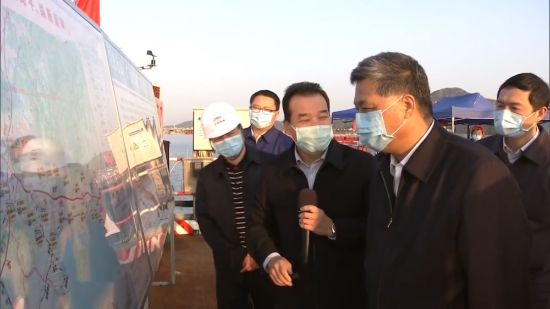 广东省省长马兴瑞到广汕铁路7标项目部调研疫情防控和复工复产工作