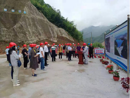 “太湖流域安全生产现场教学培训班”在龙岩坪坑水库举行