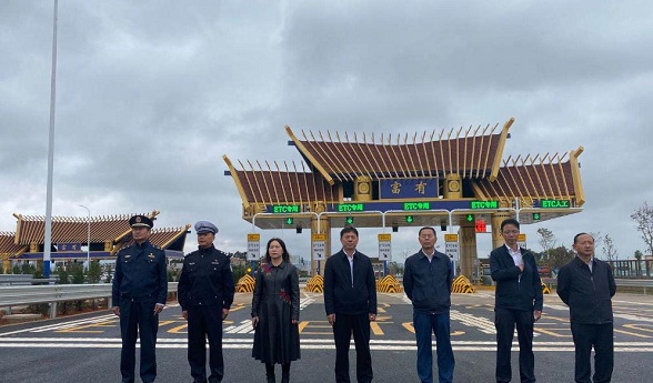 大战120天|三工部昆玉高速公路富有立交正式建成通车