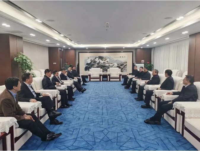 王民会见北京建工董事长樊军、北京环卫董事长高踪阳