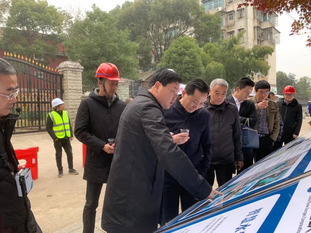 湖南省政府督察组对沅江水利项目进行督导检查