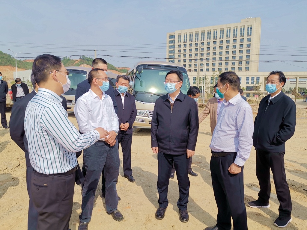 黄石市委书记董卫民赴中国十五冶阳新弘盛铜业EPC项目调研复工复产工作