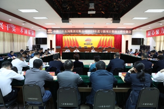 集团公司召开2019年度亏损项目整治工作专题会
