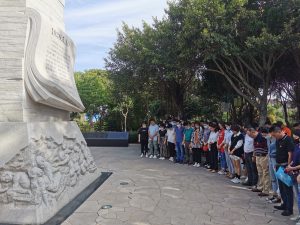 公司党支部参加湖里区建设系统“勿忘国耻·牢记使命·砥砺前行”主题教育活动