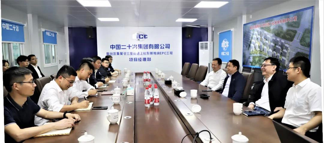 徐立一行到浙江义乌项目开展五一带班检查