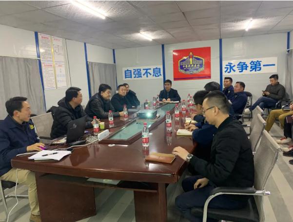 新兴建设主要领导到贵阳检查督导重点项目建设推进情况